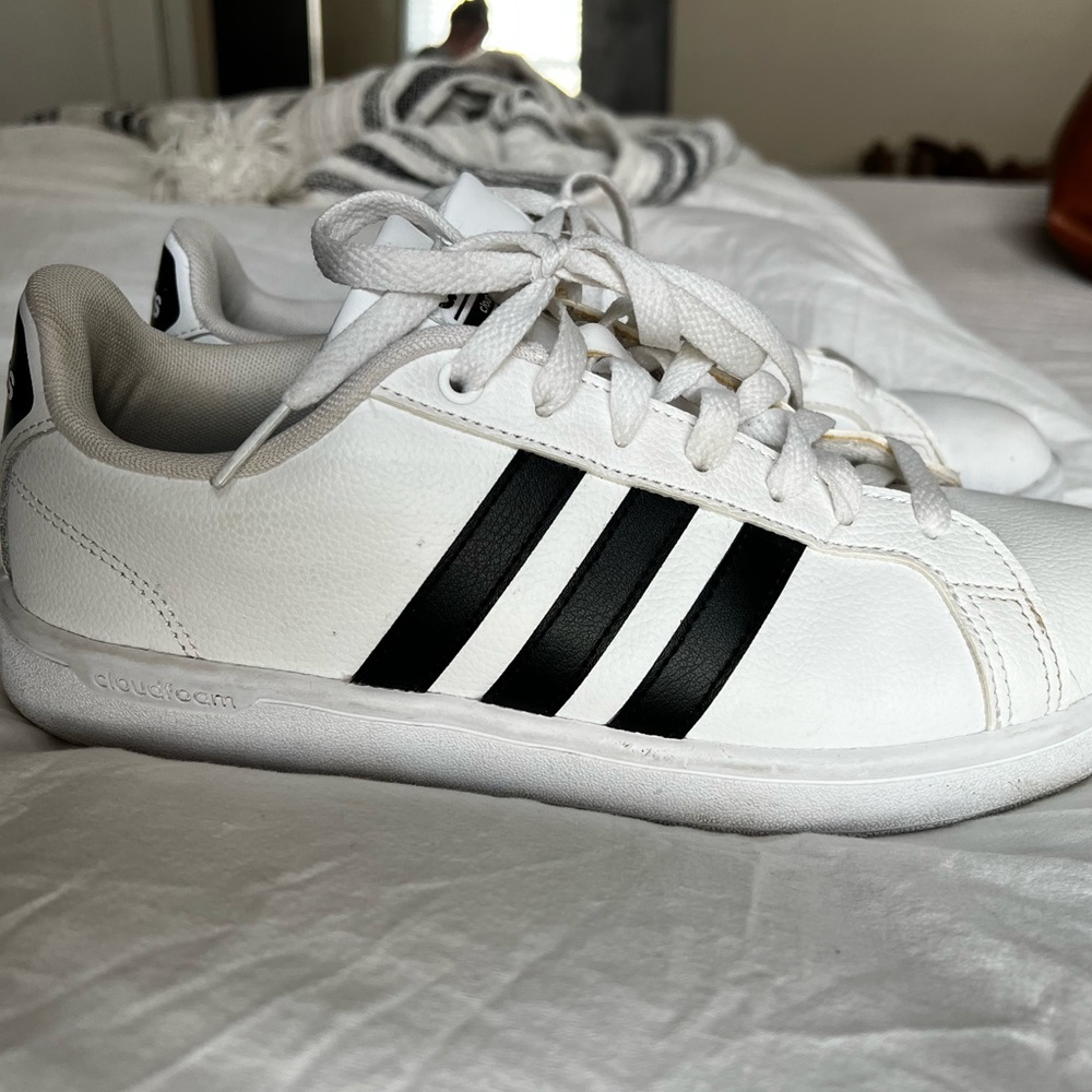 Adidas shoes! Lots of life left.